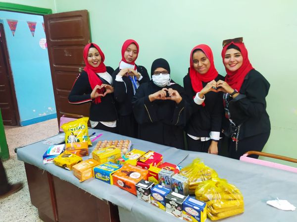 زيارة ا. د/منال محمد وكيل الكلية لشئون خدمة المجتمع الى دار الرعاية الاجتماعية