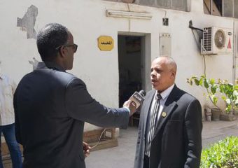 لقاء تلفزيوني مع عميد الكلية ووكيل الكلية