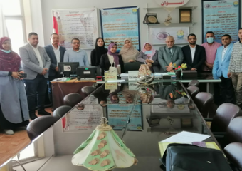 عقد ندوة بعنوان “الهوية البصرية وإدارة الوقت فى الجودة” فى مركز ضمان الجودة والإعتماد بجامعة أسوان