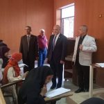 زيارة الأستاذ الدكتور/ أيمن محمود عثمان رئيس جامعة أسوان لكلية التربية