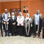 مناقشة رساله الماجستير للباحثة كوثر عبدالرحمن حامد