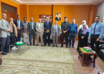 زيارة تعريفية لفريق إدارة دعم الجودة والاعتماد بوحدة إدارة مشروعات تطوير التعليم العالى