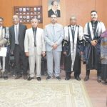 مناقشة رسالة الماجستير للباحثة شهنده فراج محمد