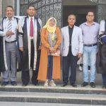 مناقشة رساله الدكتوراه للباحث عصام محمد حامد