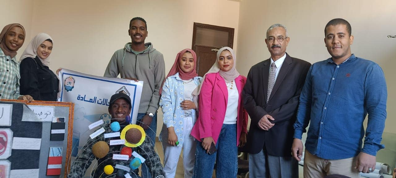 عقد امتحان العملي لمقرر إنتاج الوسائل التعليمية