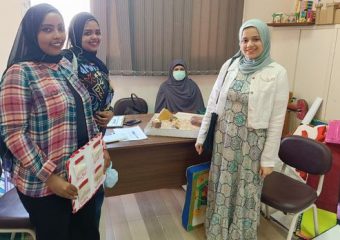 عقد امتحان العملي لمقرر إنتاج الوسائل التعليمية شعبة اللغة الإنجليزية