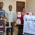 عقد امتحان العملي لمقرر إنتاج الوسائل التعليمية شعبة رياضيات