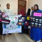 عقد امتحان العملي لمقرر إنتاج الوسائل التعليمية شعبة اللغة العربية