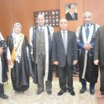 مناقشة رساله الماجستير في كلية التربية