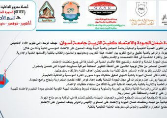 مهام وحدة ضمان الجودة والاعتماد كلية التربية