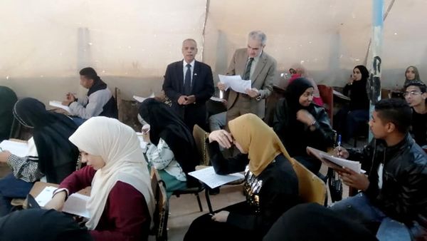 زيارة نائب رئيس الجامعة لشئون التعليم والطلاب للكلية