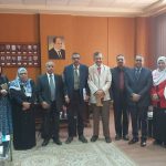 زيارة خبراء (مشروع مبادرة تميز المعلم ) لكلية التربية