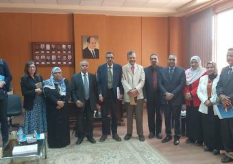 زيارة خبراء (مشروع مبادرة تميز المعلم ) لكلية التربية