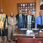 مناقشة رسالة الدكتوراه للباحث/محمد أمين يسن قاسم