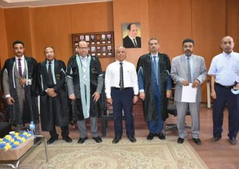 مناقشة رسالة الدكتوراه للباحثة / هناء عبد الموجود مصطفى