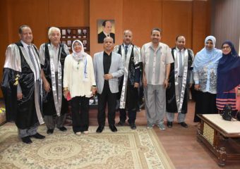 مناقشة رساله الدكتوراه للباحثة / هدى رمضان عبدالرازق