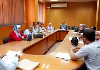 إجتماع خاص باللائحة الجديدة لطلاب كلية التربية