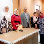 الكشف الطبي لطلاب الكلية الجدد