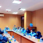 اجتماع رئيس الجامعة مع مجلس كلية التربية