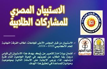 الاستبيان المصري للمشاركات الطلابية