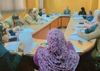 انعقاد مجلس كلية التربية رقم 344