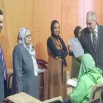 رئيس جامعة أسوان يتفقد لجان امتحانات الفصل الدراسي الأول للعام الجامعي 2025/2024 بكلية التربية